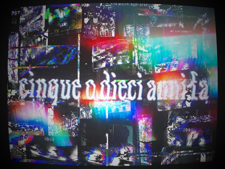 AFFICHE — immagine ufficiale dell'installazione interattiva / official installation visual